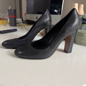 Coach Women's Black High Heel Pumps - Classic Court Shoe